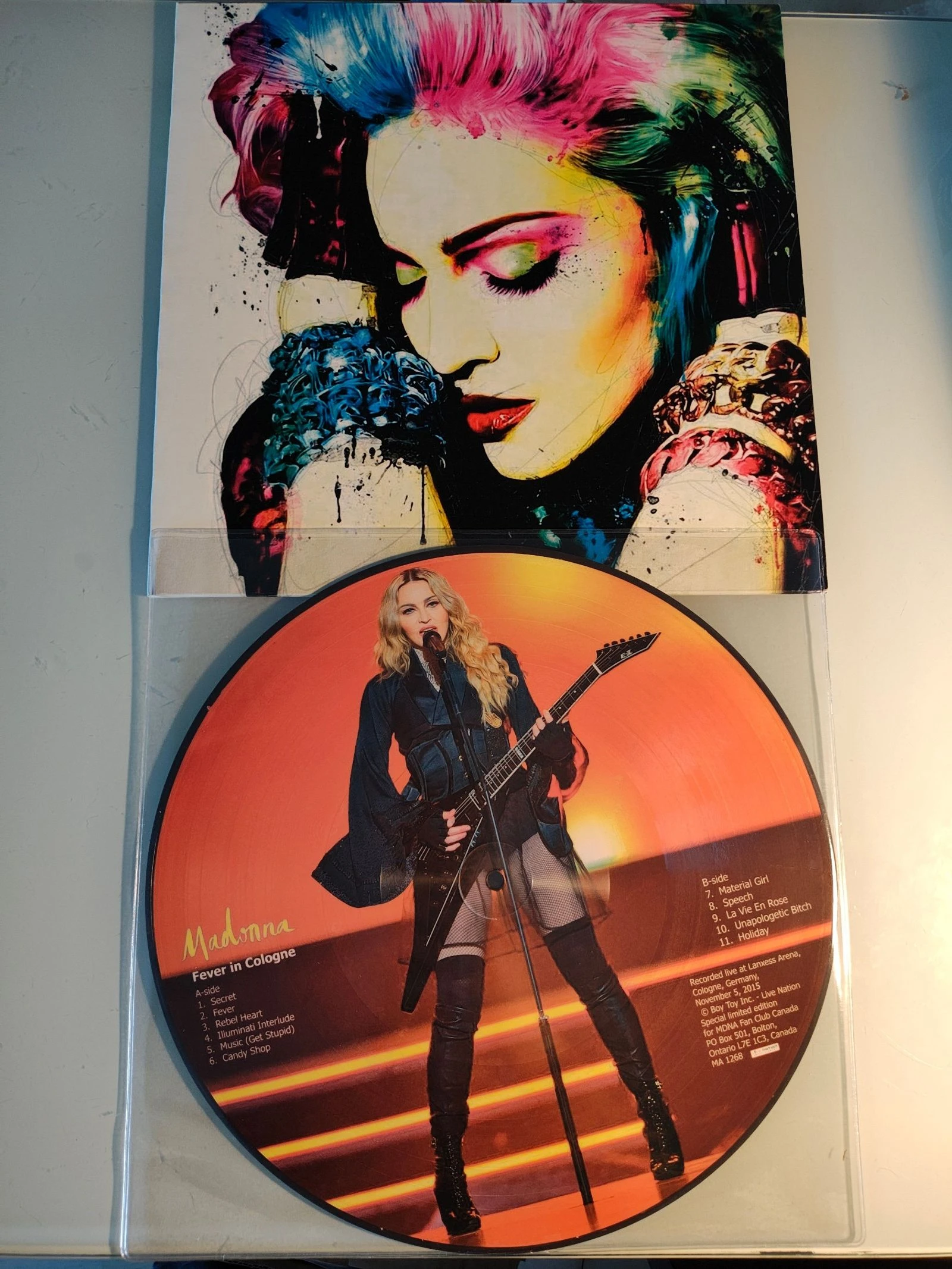 Vinyl picture disque Madonna – photo 2